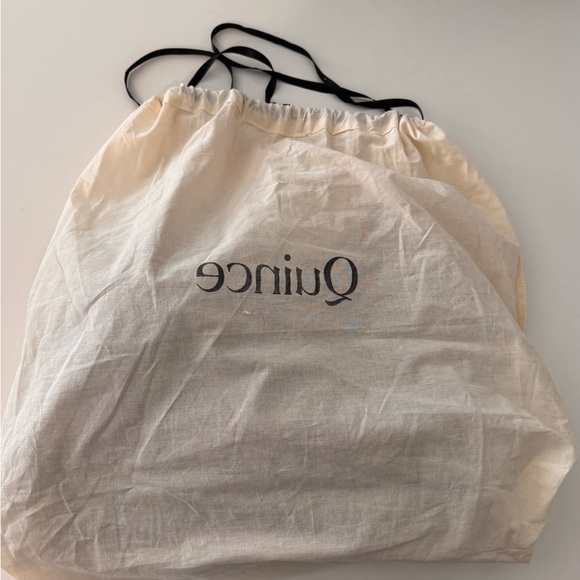 Quince Italian Suede Slouchy Shoulder Bag Brown NEW In Dust Bag Size Medium - Picture 8 of 11